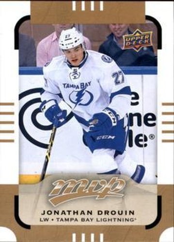 #61 Jonathan Drouin - Tampa Bay Lightning - 2015-16 Upper Deck MVP Hockey