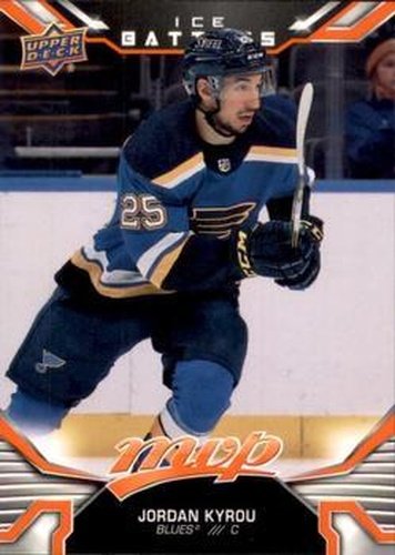 #61 Jordan Kyrou - St. Louis Blues - 2022-23 Upper Deck MVP - Ice Battles Hockey