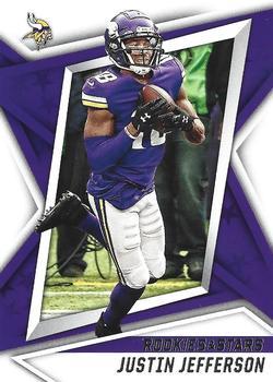 #61 Justin Jefferson - Minnesota Vikings - 2021 Panini Rookies & Stars Football