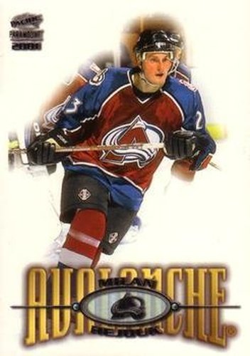 #61 Milan Hejduk - Colorado Avalanche - 2000-01 Pacific Paramount Hockey