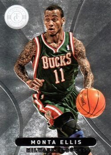 #61 Monta Ellis - Milwaukee Bucks - 2012-13 Panini Totally Certified Basketball