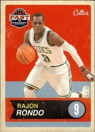 #61 Rajon Rondo - Boston Celtics - 2011-12 Panini Past & Present Basketball