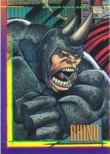 #61 Rhino - 1993 SkyBox Marvel Universe