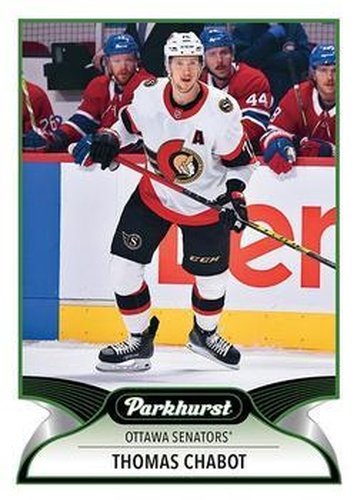 #61 Thomas Chabot - Ottawa Senators - 2021-22 Parkhurst Hockey