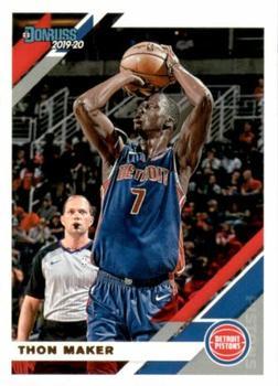#61 Thon Maker - Detroit Pistons - 2019-20 Donruss Basketball