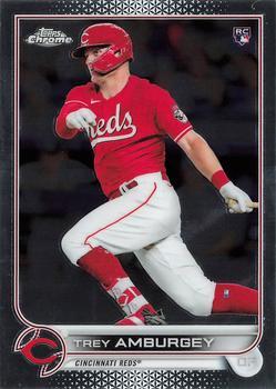 #61 Trey Amburgey - Cincinnati Reds - 2022 Topps Chrome Baseball