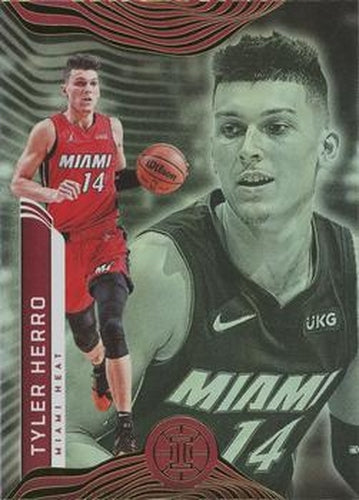#61 Tyler Herro - Miami Heat - 2021-22 Panini Illusions Basketball