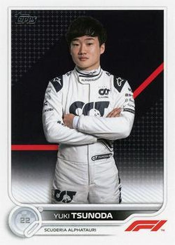 #61 Yuki Tsunoda - Scuderia AlphaTauri - 2022 Topps Formula 1 Racing