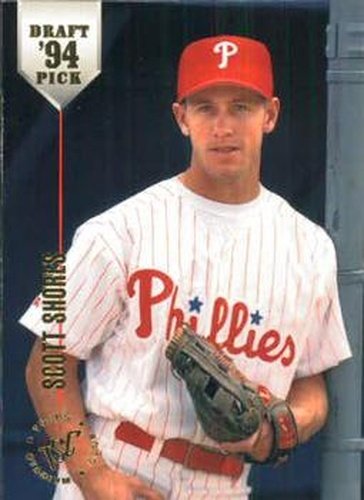 #61 Scott Shores - Philadelphia Phillies - 1994 Stadium Club Draft Picks Baseball