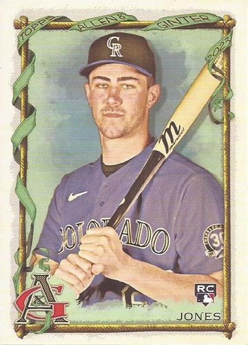 #61 Nolan Jones - Colorado Rockies - 2023 Topps Allen & Ginter Baseball