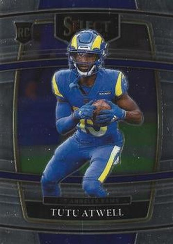 #61 Tutu Atwell - Los Angeles Rams - 2021 Panini Select Football