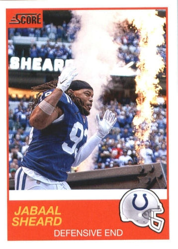 #61 Jabaal Sheard - Indianapolis Colts - 2019 Score Football