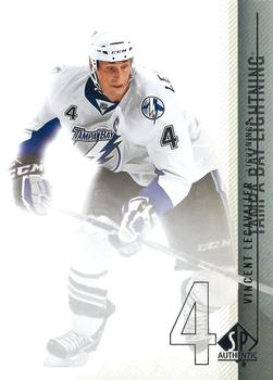 #61 Vincent Lecavalier - Tampa Bay Lightning - 2010-11 SP Authentic Hockey