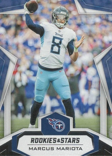 #61 Marcus Mariota - Tennessee Titans - 2019 Panini Rookies & Stars Football