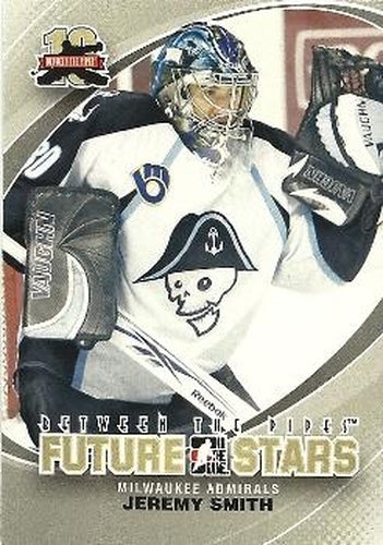 #61 Jeremy Smith - Milwaukee Admirals - 2011-12 In The Game Between The Pipes Hockey