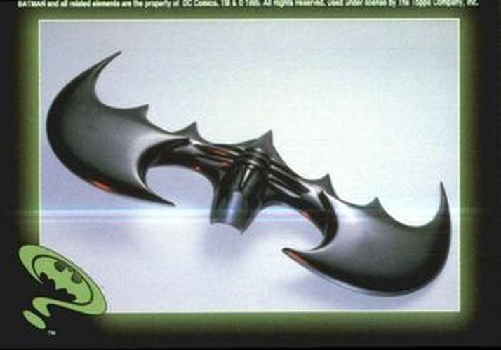 #61 Batarang - 1995 Topps Batman Forever Stickers
