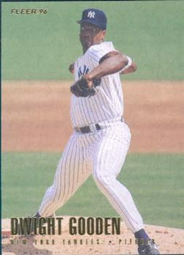 #U61 Dwight Gooden - New York Yankees - 1996 Fleer Update Baseball