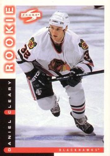 #61 Daniel Cleary - Chicago Blackhawks - 1997-98 Score Hockey