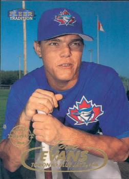 #61 Tom Evans - Toronto Blue Jays - 1998 Fleer Tradition Baseball