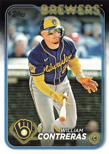 #61 William Contreras - Milwaukee Brewers - 2024 Topps Baseball