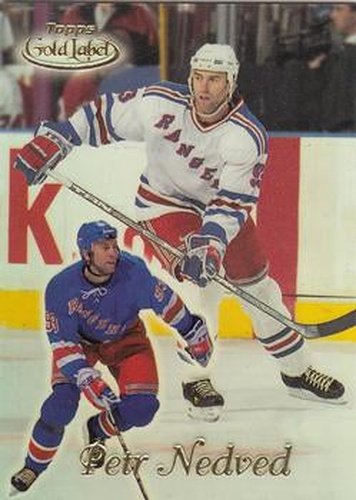 #61 Petr Nedved - New York Rangers - 1999-00 Topps Gold Label Hockey
