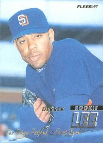 #620 Derrek Lee - San Diego Padres - 1997 Fleer Baseball