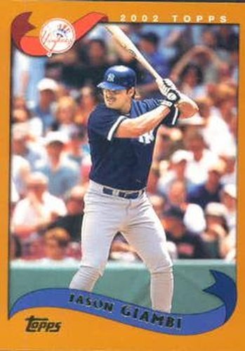 #620 Jason Giambi - New York Yankees - 2002 Topps Baseball