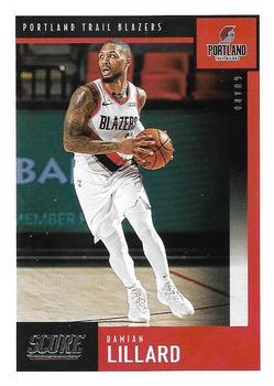 #620 Damian Lillard - Portland Trail Blazers - 2020-21 Panini Chronicles Basketball