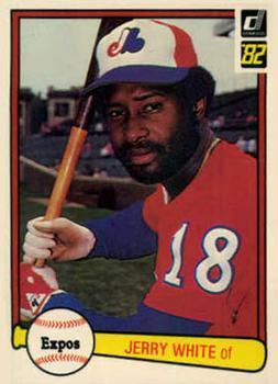 #621 Jerry White - Montreal Expos - 1982 Donruss Baseball