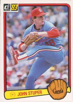 #621 John Stuper - St. Louis Cardinals - 1983 Donruss Baseball