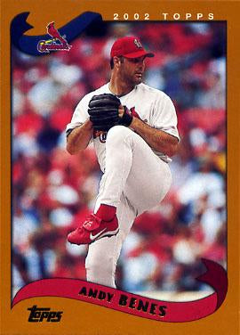 #621 Andy Benes - St. Louis Cardinals - 2002 Topps Baseball