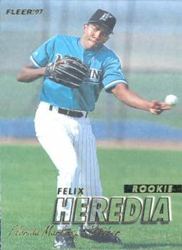 #622 Felix Heredia - Florida Marlins - 1997 Fleer Baseball