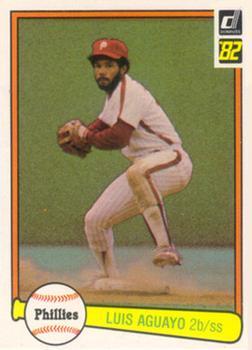 #622 Luis Aguayo - Philadelphia Phillies - 1982 Donruss Baseball