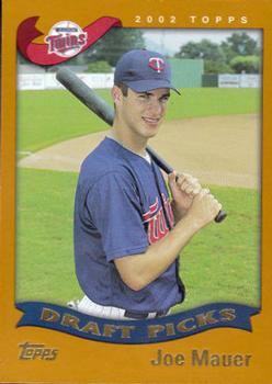#622 Joe Mauer - Minnesota Twins - 2002 Topps Baseball