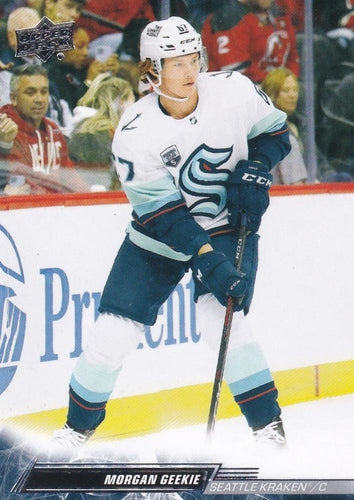 #623 Morgan Geekie - Seattle Kraken - 2022-23 Upper Deck Hockey