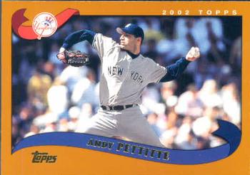 #623 Andy Pettitte - New York Yankees - 2002 Topps Baseball