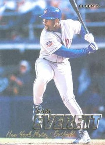 #623 Carl Everett - New York Mets - 1997 Fleer Baseball