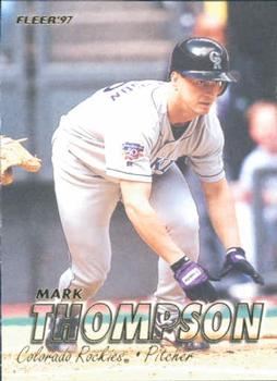 #624 Mark Thompson - Colorado Rockies - 1997 Fleer Baseball