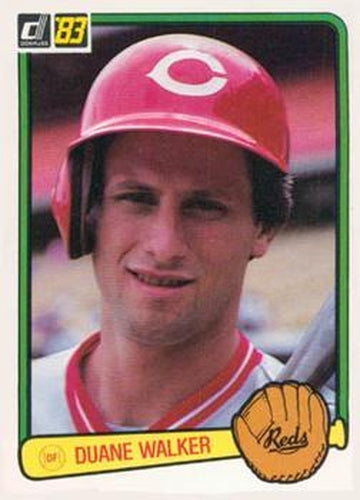 #624 Duane Walker - Cincinnati Reds - 1983 Donruss Baseball