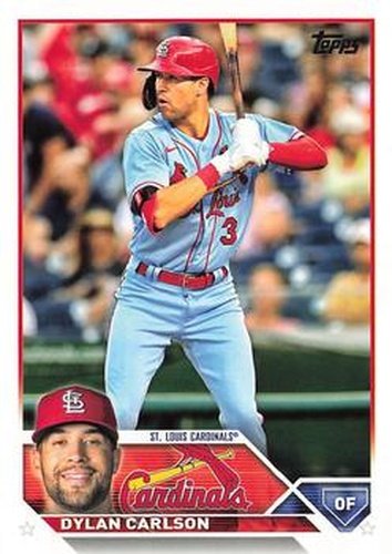 #624 Dylan Carlson - St. Louis Cardinals - 2023 Topps Baseball