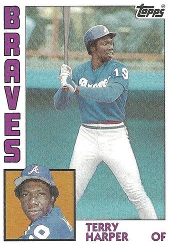 #624 Terry Harper - Atlanta Braves - 1984 Topps Baseball