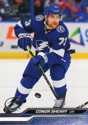 #626 Conor Sheary - Tampa Bay Lightning -2023-24 Upper Deck Hockey