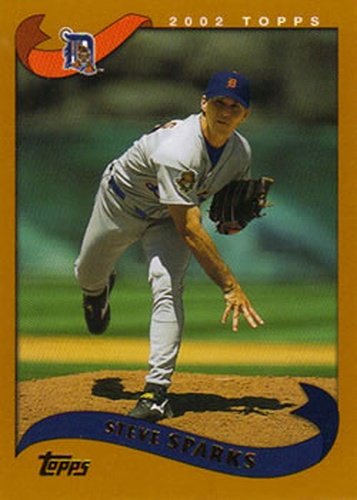 #626 Steve Sparks - Detroit Tigers - 2002 Topps Baseball