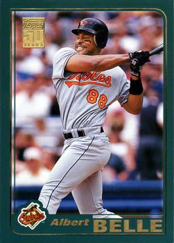 #626 Albert Belle - Baltimore Orioles - 2001 Topps Baseball