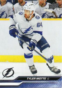 #627 Tyler Motte - Tampa Bay Lightning -2023-24 Upper Deck Hockey