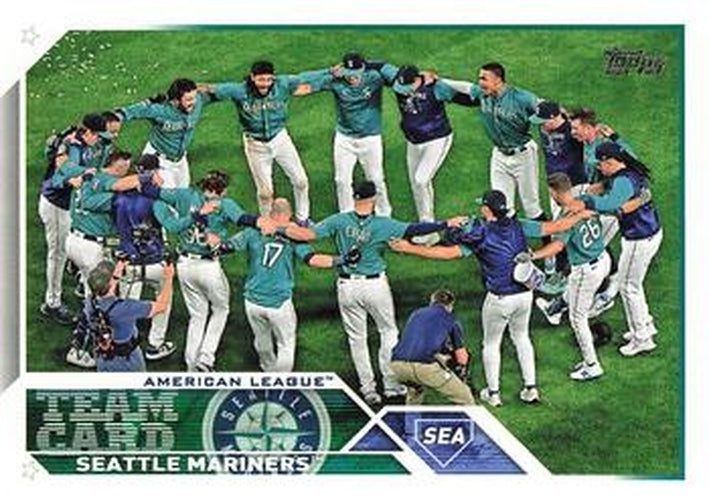 #627 Seattle Mariners - Seattle Mariners - 2023 Topps Baseball