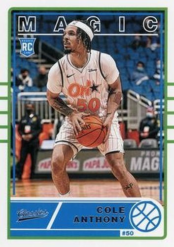 #627 Cole Anthony - Orlando Magic - 2020-21 Panini Chronicles Basketball