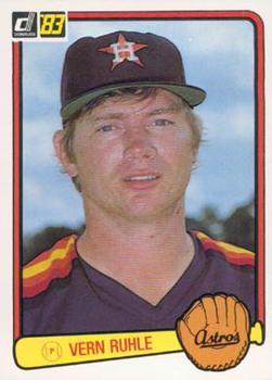 #627 Vern Ruhle - Houston Astros - 1983 Donruss Baseball