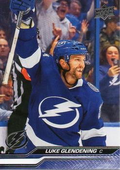 #628 Luke Glendening - Tampa Bay Lightning - 2023-24 Upper Deck Hockey