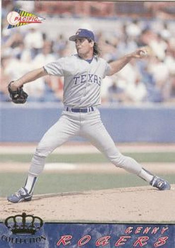 #628 Kenny Rogers - Texas Rangers - 1994 Pacific Baseball